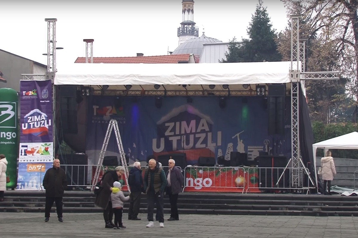 Zima u Tuzli: Poznato kada počinju najavljeni koncerti