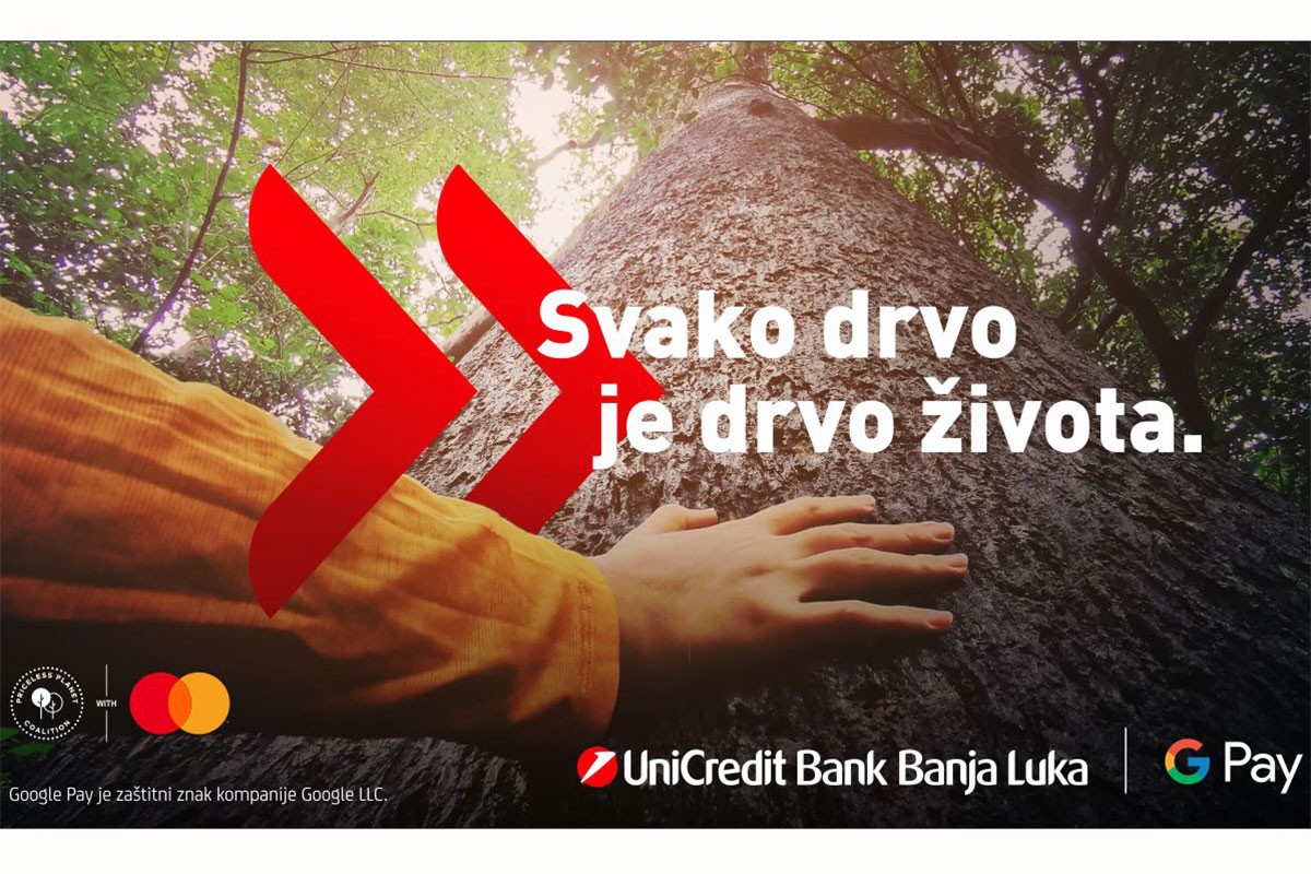 UniCredit banka Banja Luka nastavlja podršku inicijativi “Neprocjenjiva planeta”