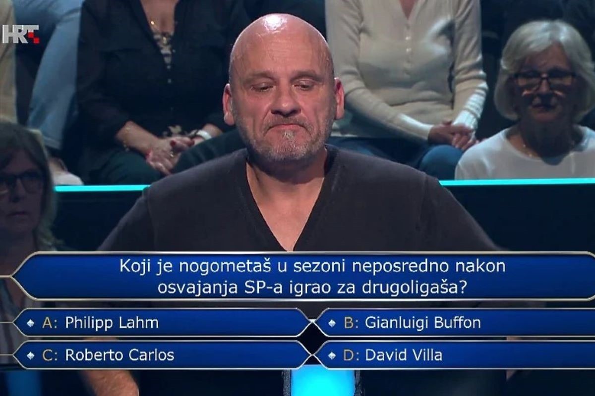 Da li znate odgovor: Zbog ovog pitanja je uzeo samo 150 evra