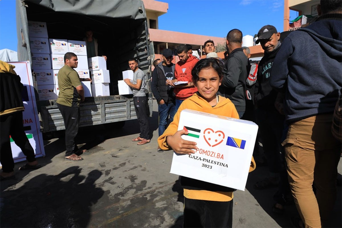 U Gazu stigla humanitarna pomoć iz BiH