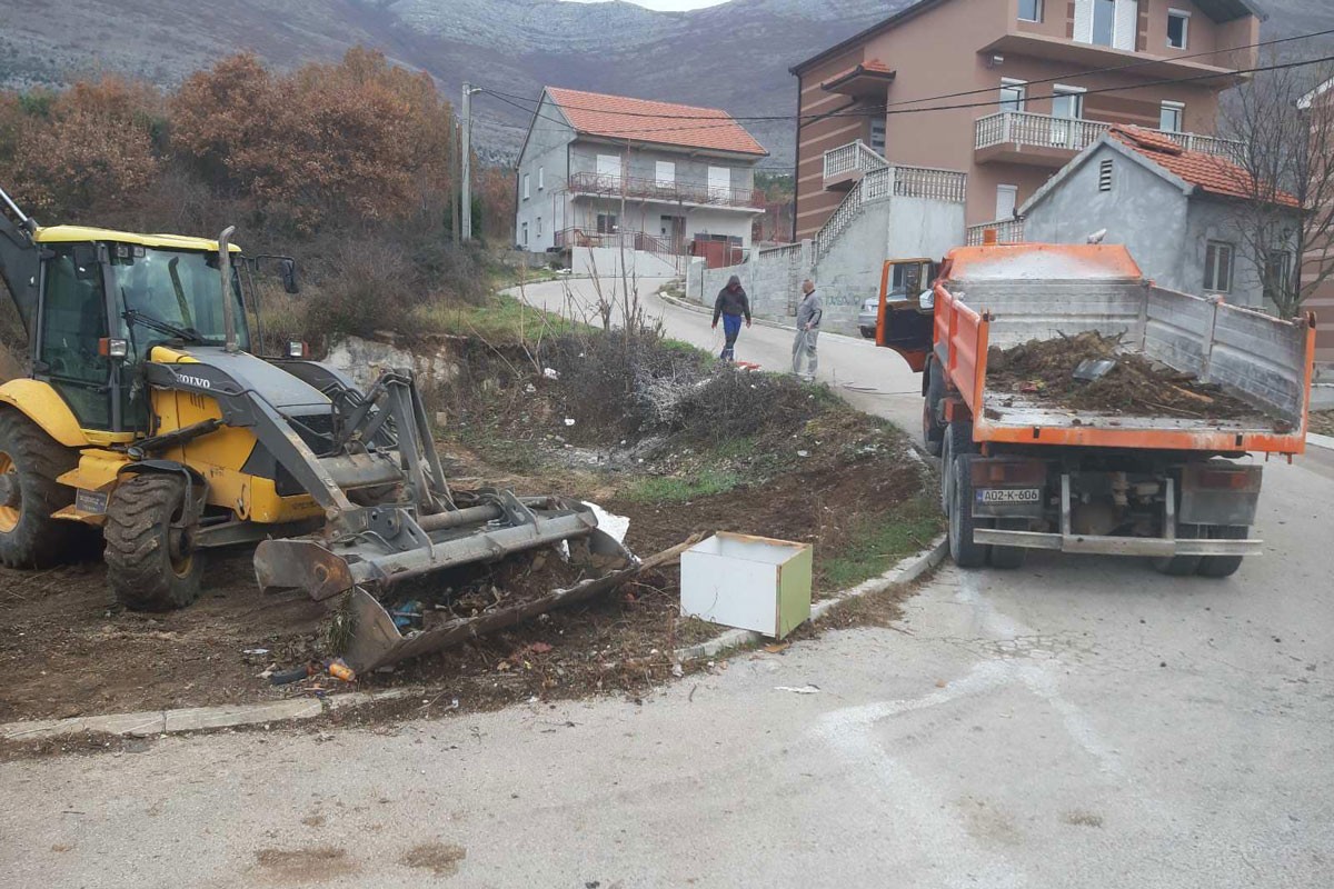 Velika akcija čišćenja Trebinja uoči praznika