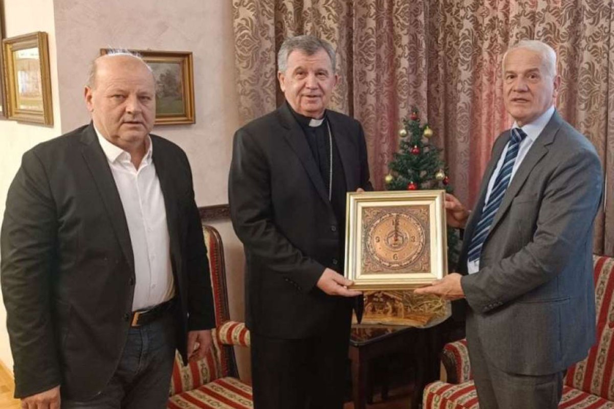 Nadbiskup Vukšić primio novog banjalučkog muftiju Smajlovića