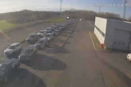 Pojačan saobraćaj na izlazu iz BiH
