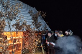 Tradicionalna sječa badnjaka u Maslovarama kod Kotor Varoša (VIDEO)