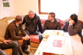 Stanivuković posjetio porodicu Malić iz Meline (FOTO)