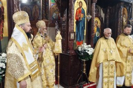 Vladika Јefrem služio u Hramu Hrista Spasitelja