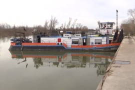 Potonula barža ne predstavlja opasnost