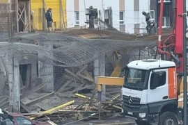 Drama u Nišu: Urušio se sprat zgrade (FOTO)