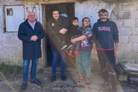 Drinić i Golijanin posjetili porodicu Šišarica: Nemanja i Uroš ...