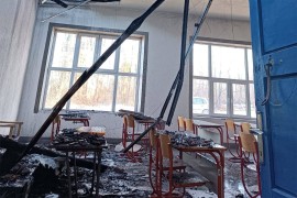 Izgorjela škola koju su pohađala tri đaka: Vatra progutala pola ...