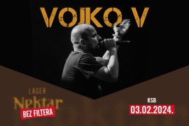 Vojko V. u Banjaluci: Veče "nefiltriranih" rima uz "Nektar bez filtera"