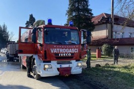 Gorio krov gerijatrijskog odjeljenja u Prijedoru (FOTO)
