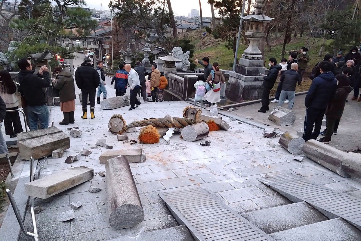 Dvije žrtve razornog zemljotresa u Japanu, pogledajte dramatične snimke