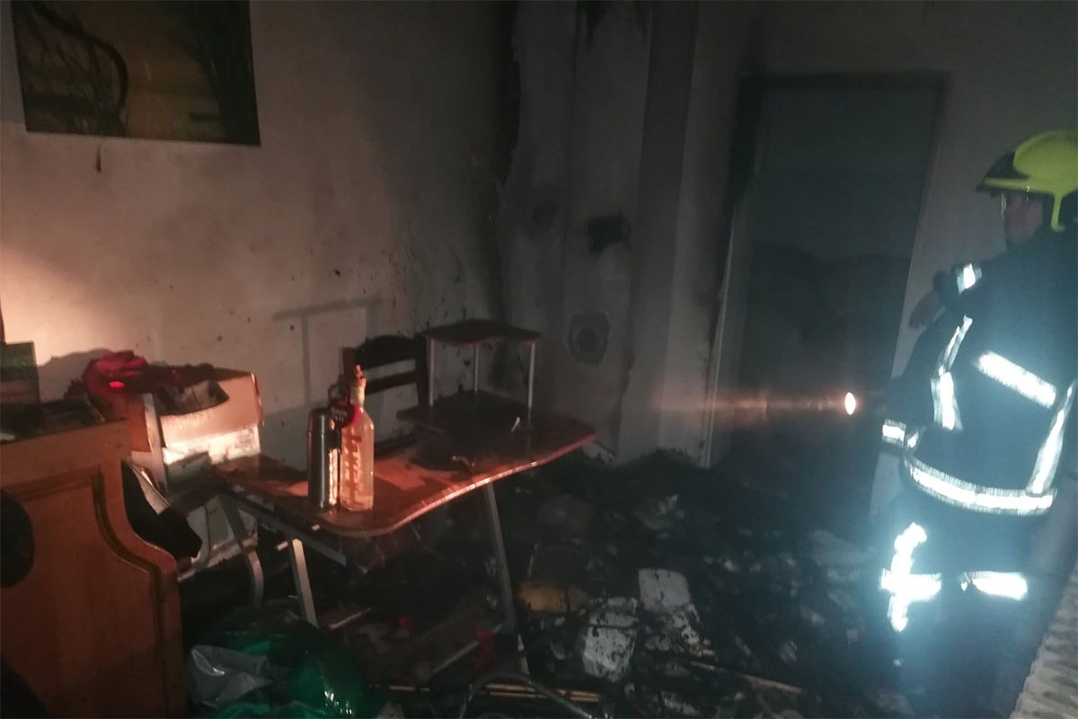 Gorjela kuća u Banjaluci