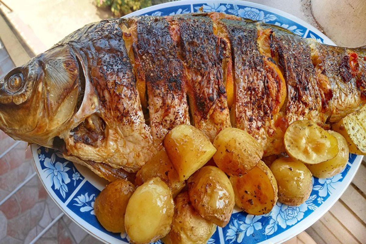 Spremite pečenog šarana u rerni