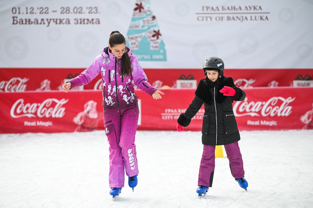 Besplatna škola klizanja za odlikaše u Banjaluci