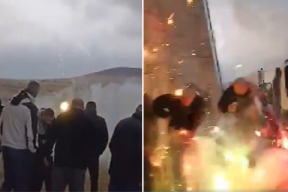 U Glamoču vatromet okrenuli naopako (VIDEO)
