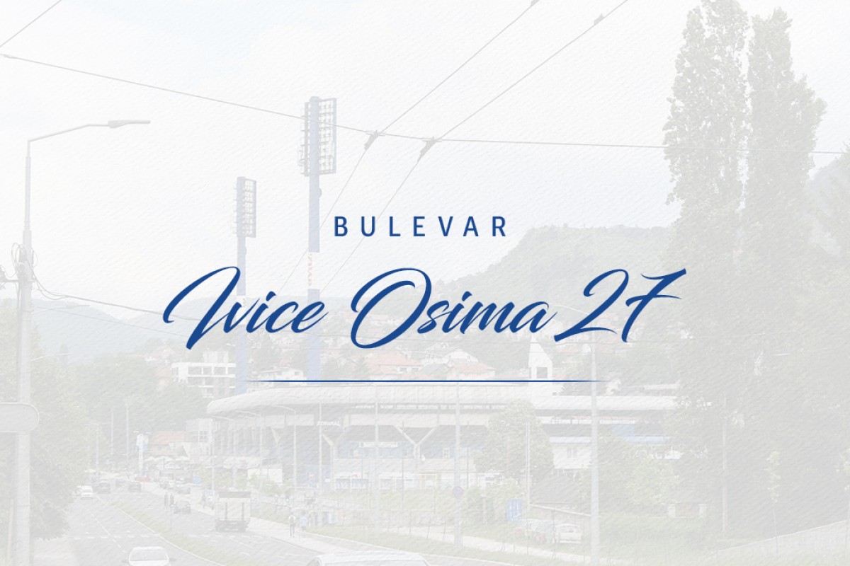 "Željo" zvanično u Bulevaru Ivice Osima