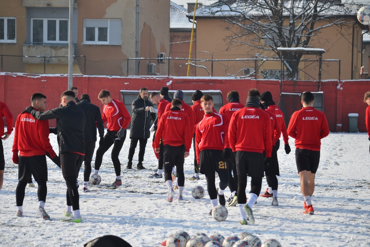 Fudbaleri Slobode počeli pripreme za nastavak sezone