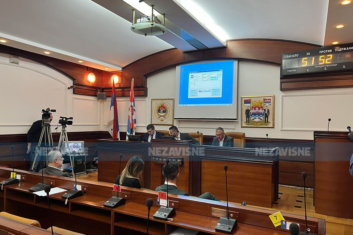 Opet odgođena vanredna sjednica Skupštine grada Banjaluka