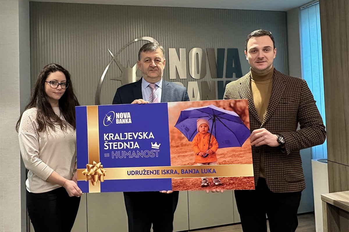 Kampanja "Kraljevska štednja" krunisana donacijama