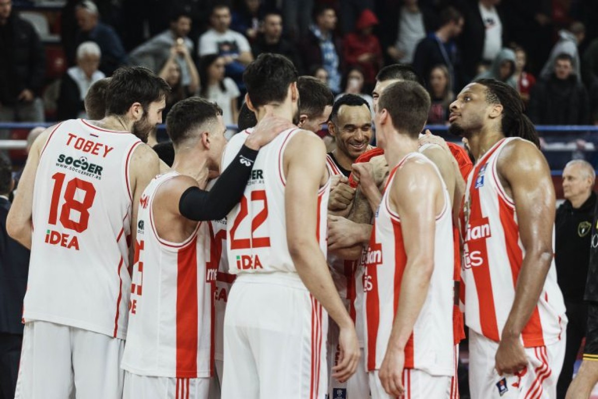 Crvena zvezda na Baskoniju bez Nikole Topića i Nemanje Nedovića