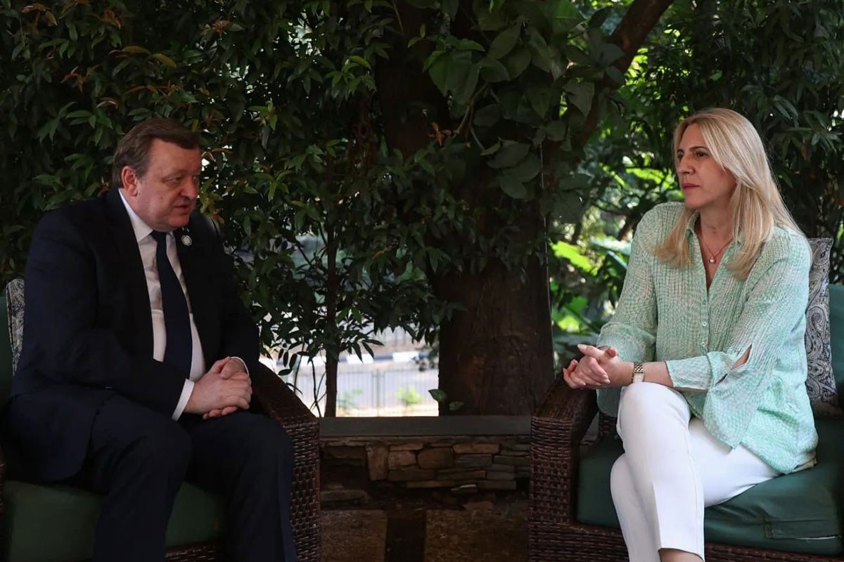 Cvijanovićeva razgovarala sa ministrom spoljnih poslova Bjelorusije