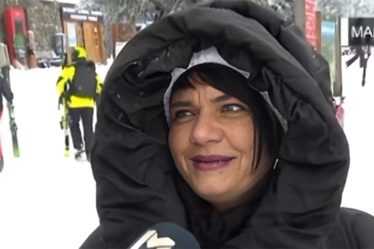 Otišla na skijanje pa postala hit: Muž mi se izgubio negdje u šumi (VIDEO)