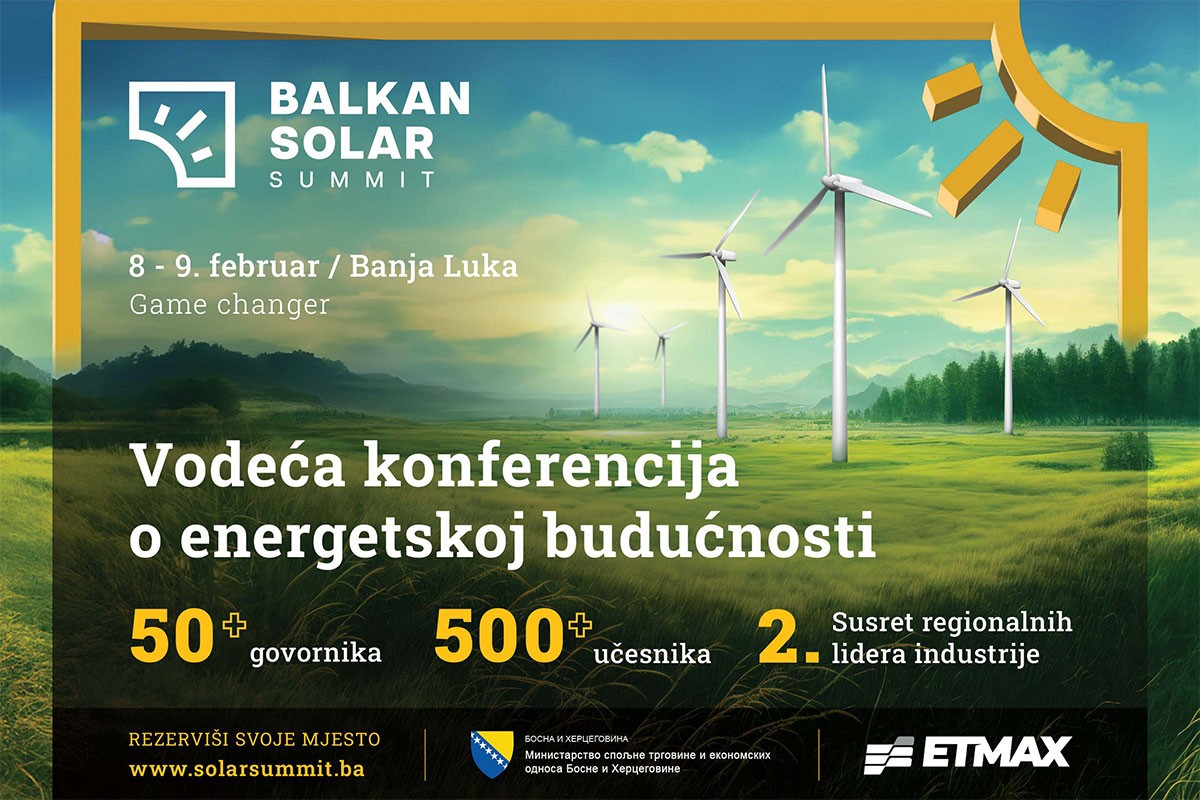 Poznat kompletan program 2. Balkan solar summita u Banjaluci