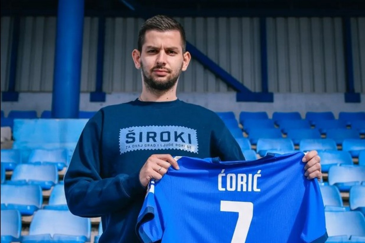 Dino Ćorić se vratio u Široki Brijeg