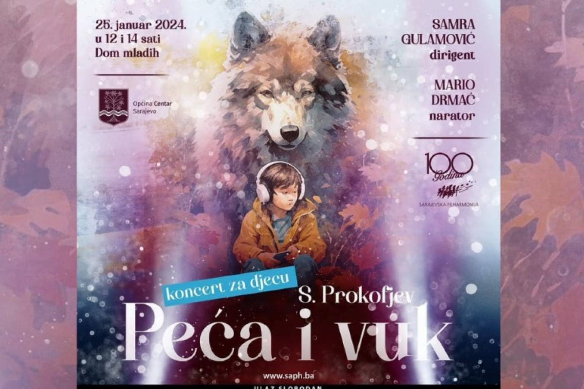 Simfonijska bajka za djecu "Peća i vuk"