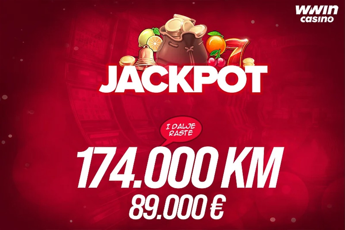 Jackpot u WWin-u: Zavrti za 174.000 KM