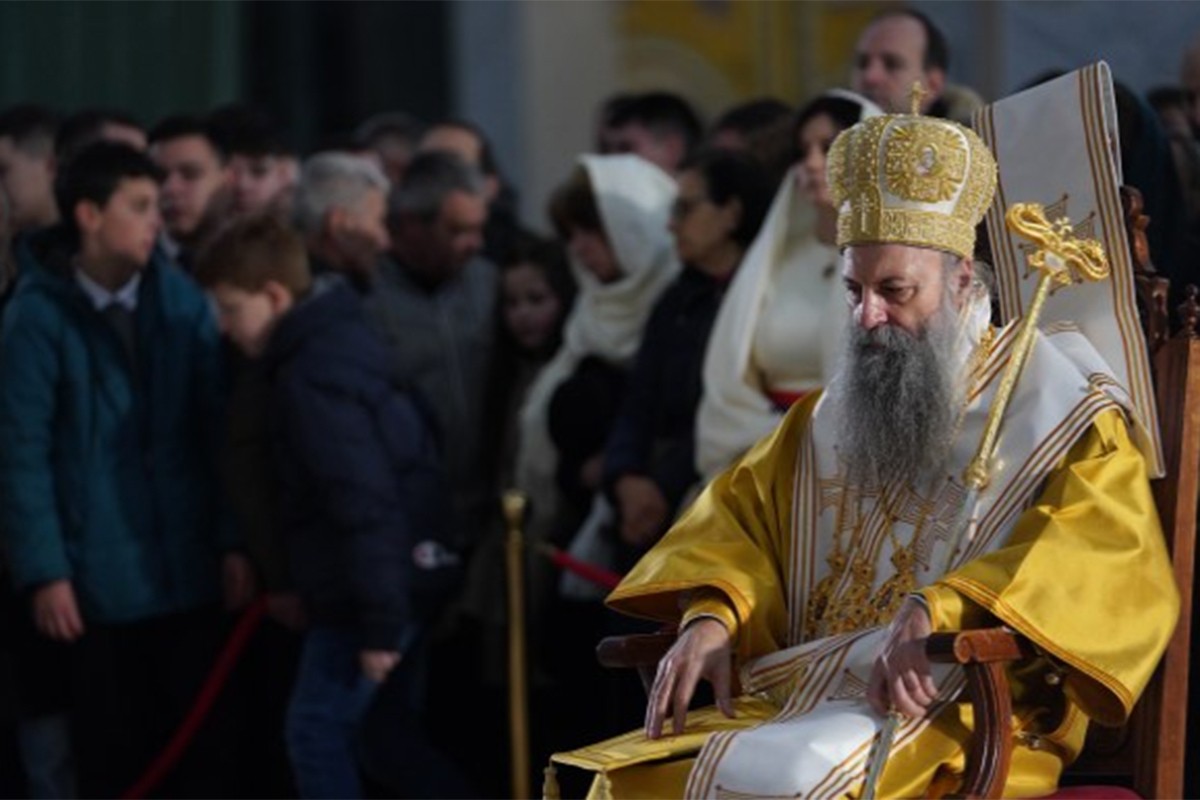 Patrijarh Porfirije: Svi mi smo duhovna deca Svetog Save
