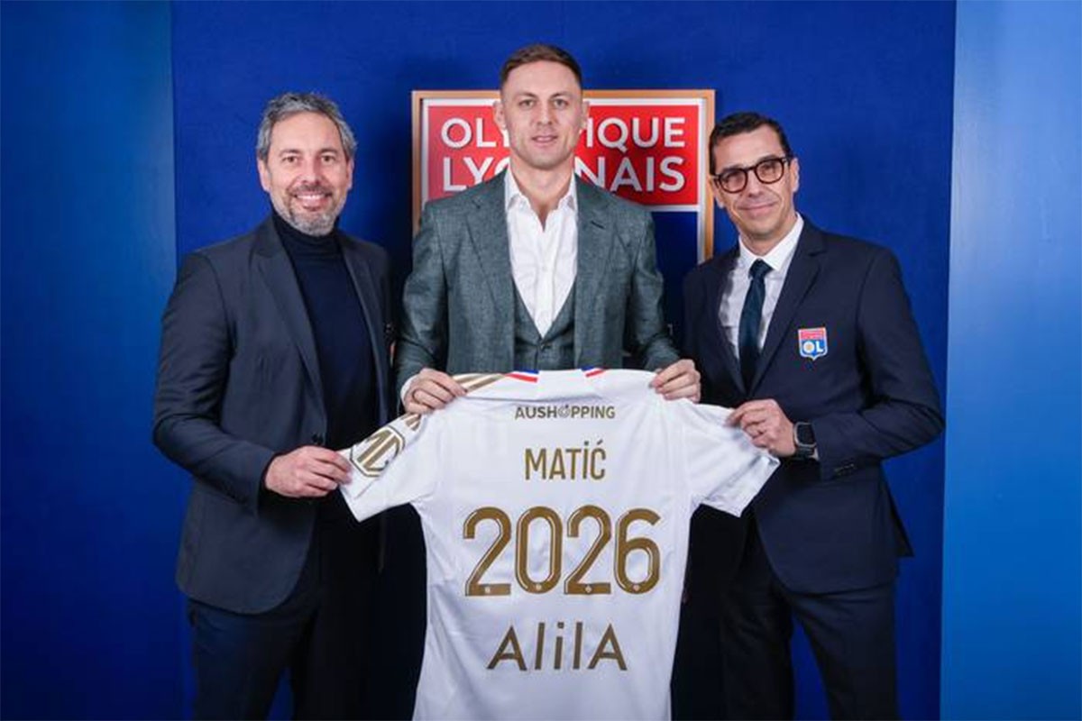 Nemanja Matić predstavljen u Olimpiku iz Liona
