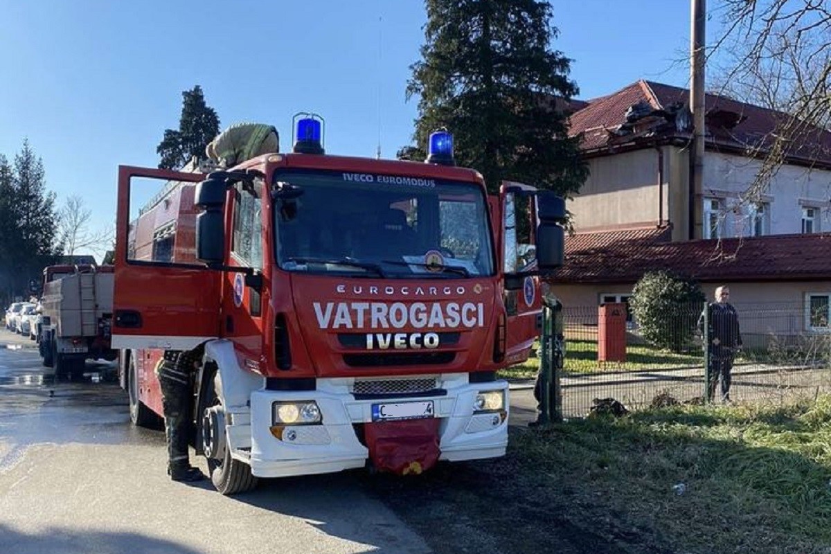 Gorio krov gerijatrijskog odjeljenja u Prijedoru (FOTO)