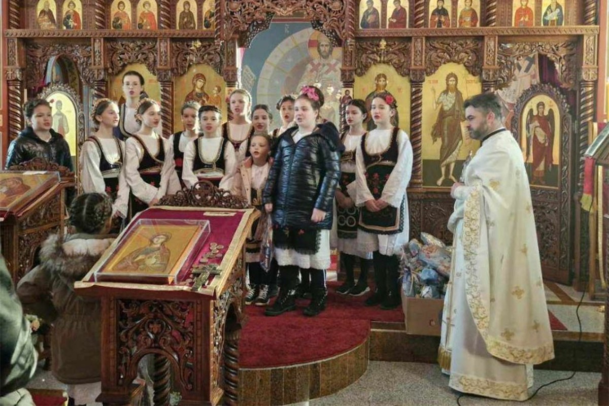 Savindanska priredba u Kaocima: Djeca recitovala pjesme o Svetom Savi