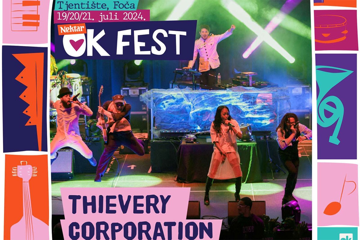 "Thievery Corporation" prvo ime ovogodišnjeg "Nektar OK festa"