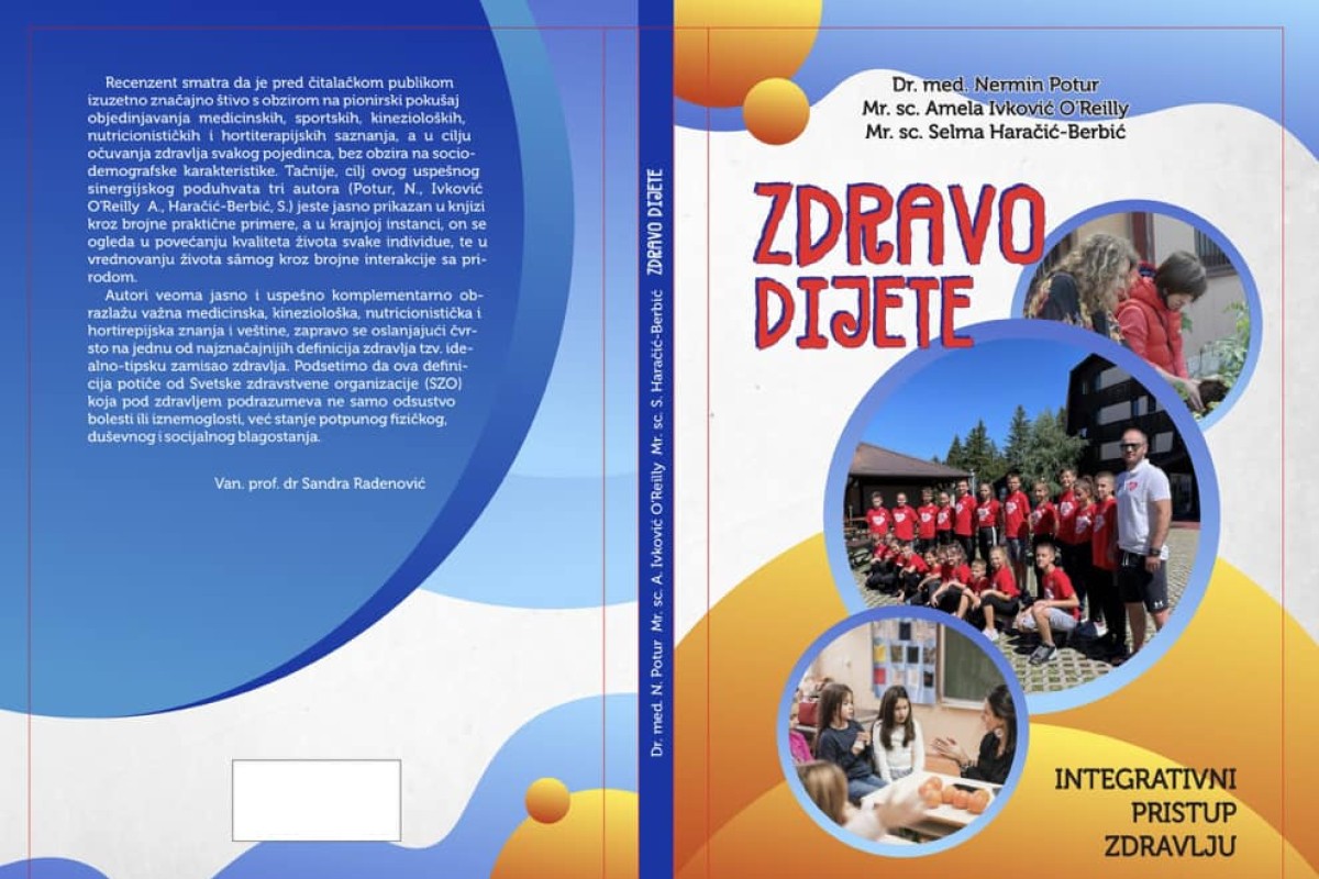 Najbolji bh. sportista Nermin Potur autor knjige "Zdravo dijete"