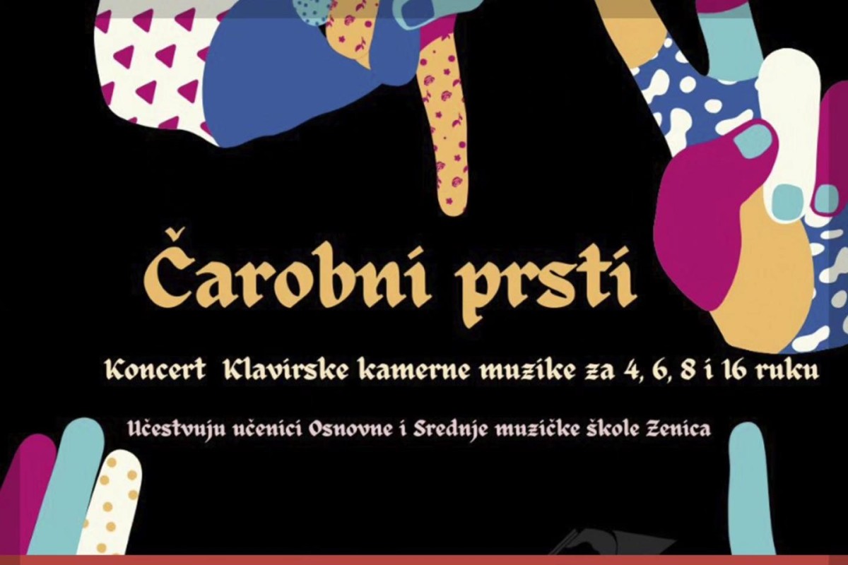 Koncert klavirske kamerne muzike "Čarobni prsti" u BNP Zenica