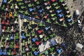 Poljoprivrednici protestuju u centru Soluna