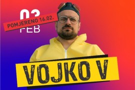 Nastup Vojka V u Klubu studenata Banjaluka odgođen za 16. februar