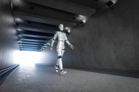 Dvonogi robot kojeg pokreću mišići
