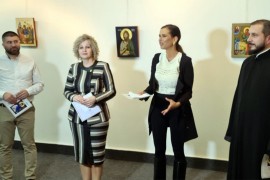 Izložba ikona "Agios" autora Petre Kosnić iz Beograda