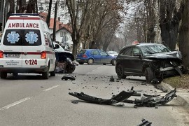 Sudar u Bijeljini, vozač u bolnici