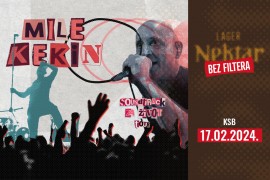 Mile Kekin u Banjaluci: Solo koncert uz podršku "Nektara bez filtera"