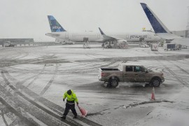 Snježna oluja u Americi, otkazani mnogi letovi