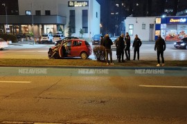 Teška saobraćajna nezgoda na Zapadnom tranzitu (FOTO/VIDEO)