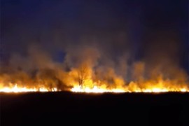 Veliki požar kod Dervente, vatra izmiče kontroli (VIDEO)