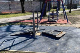 Vandali uništavaju igrališta u Banjaluci