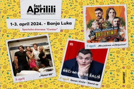 "Aprilili fest": Banja Luka od 1. do 3. aprila - Javite svima